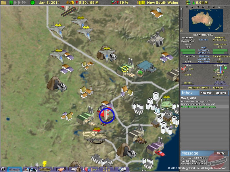 Скриншот из игры Supreme Ruler 2010 - 42