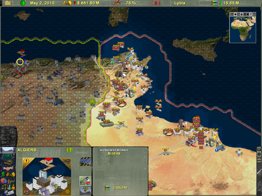 Скриншот из игры Supreme Ruler 2010 - 4