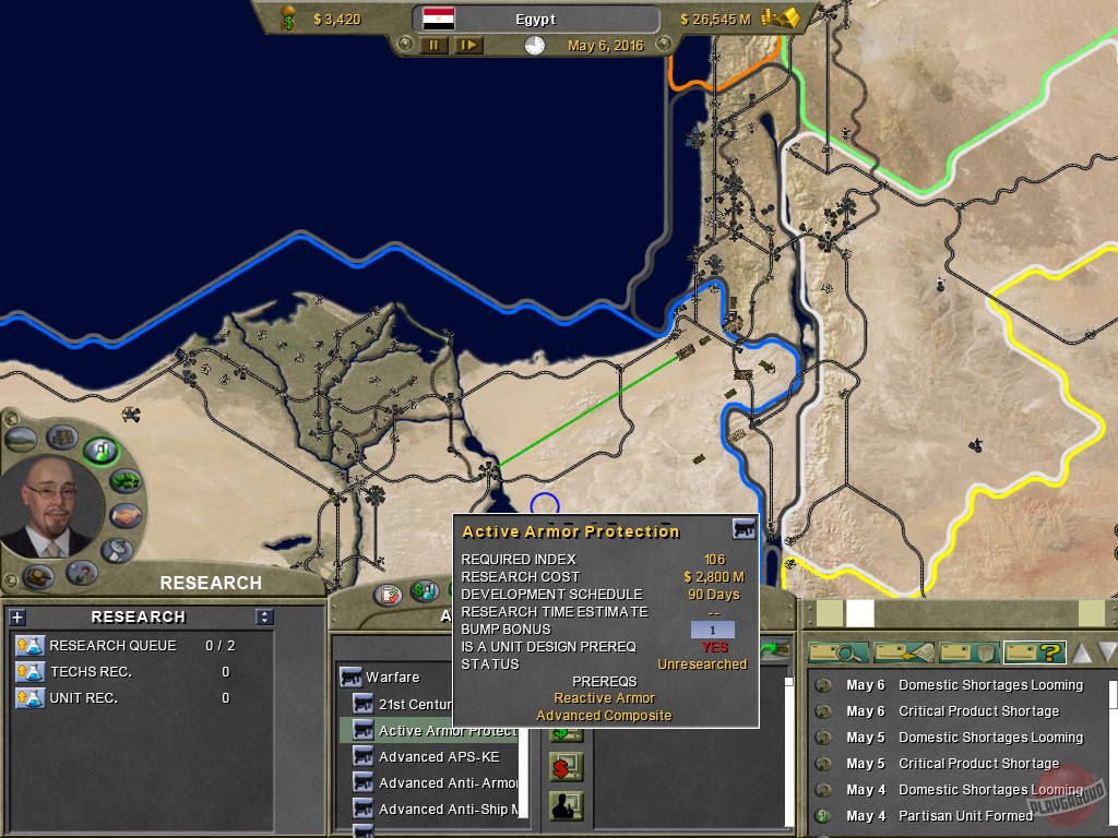 Скриншот из игры Supreme Ruler 2020 - 16