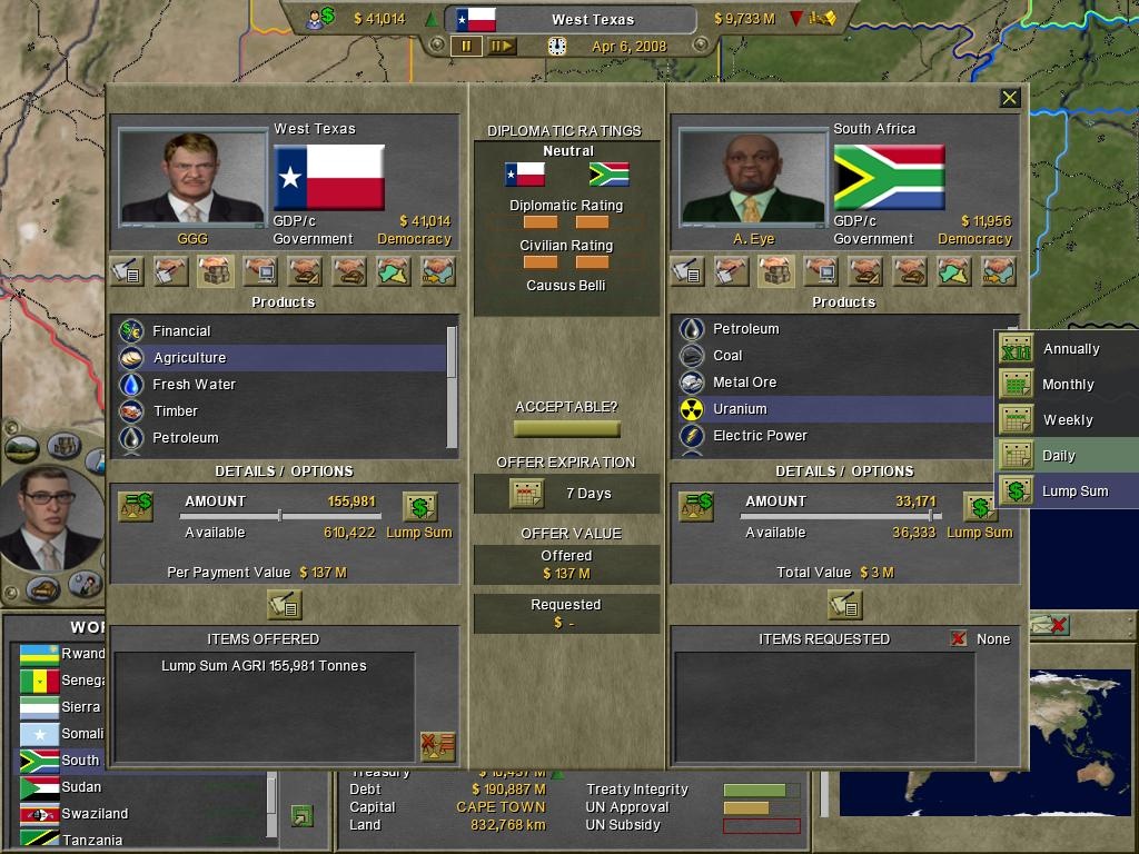 Скриншот из игры Supreme Ruler 2020 - 42