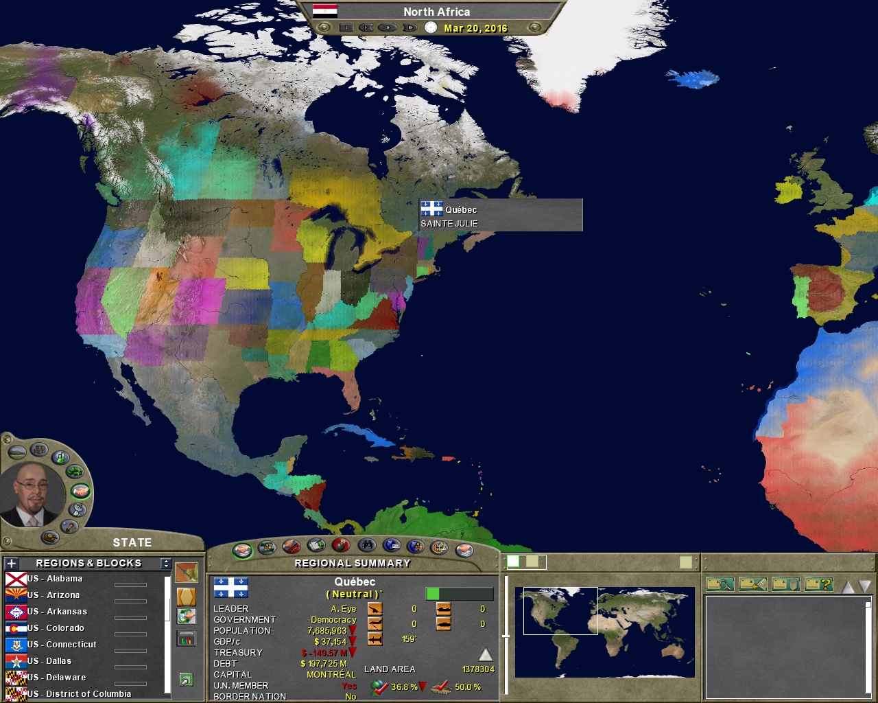 Скриншот из игры Supreme Ruler 2020 - 51