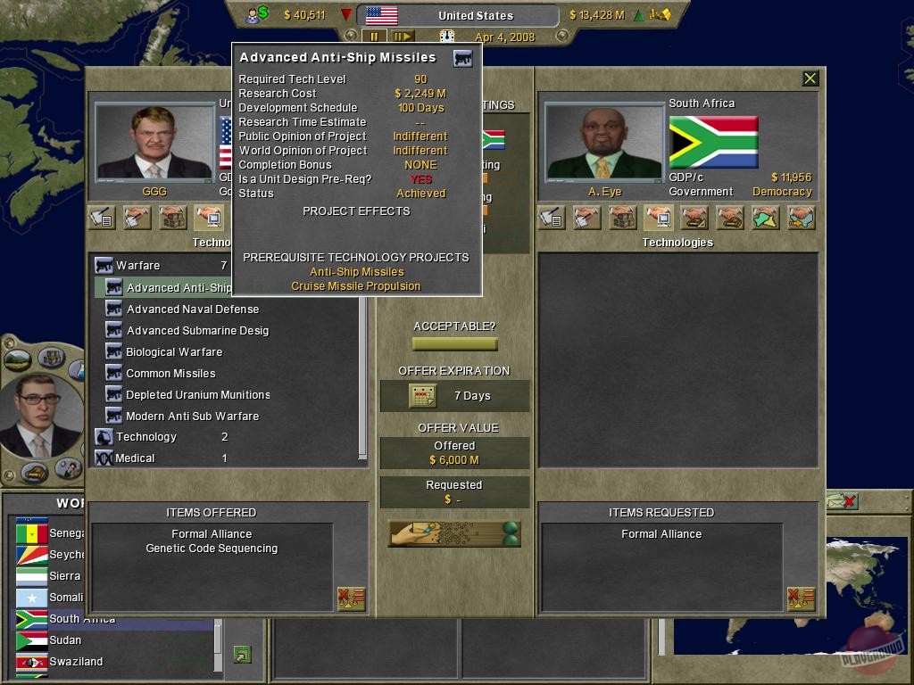 Скриншот из игры Supreme Ruler 2020 - 36