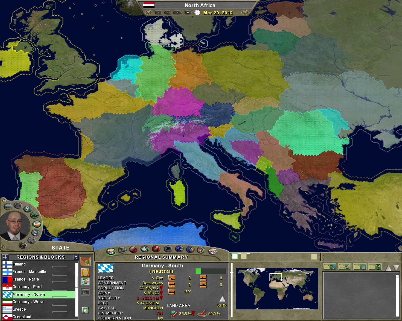 Скриншот из игры Supreme Ruler 2020 - 31