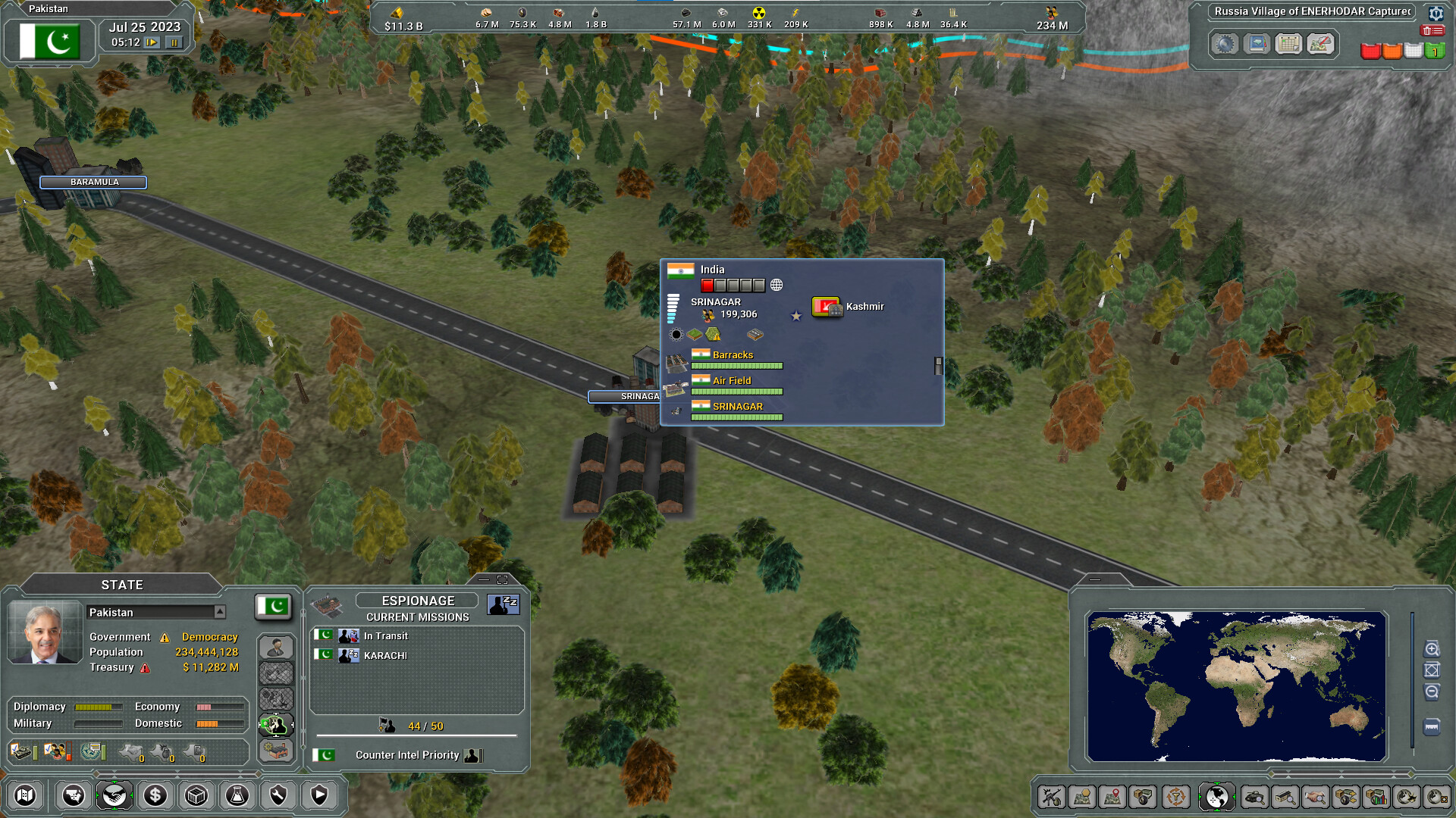 Скриншот из игры Supreme Ruler 2030 - 15