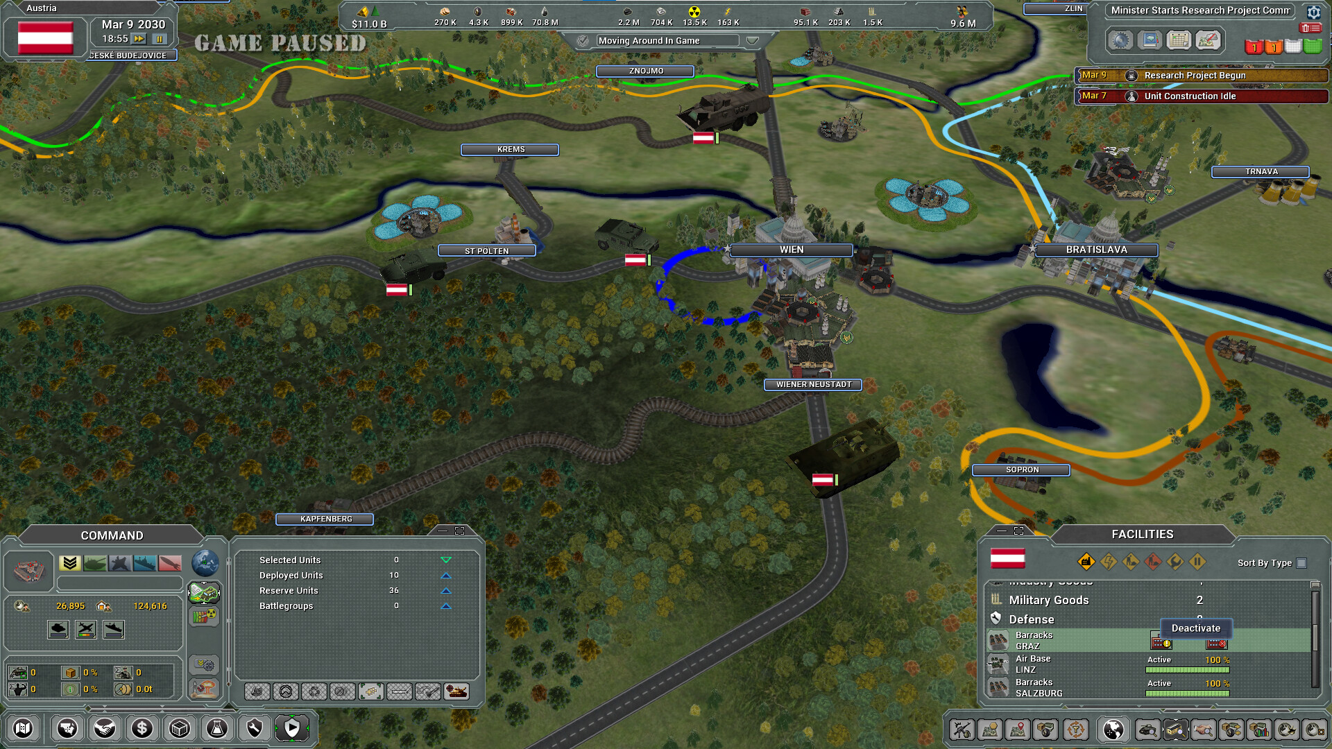 Скриншот из игры Supreme Ruler 2030 - 1