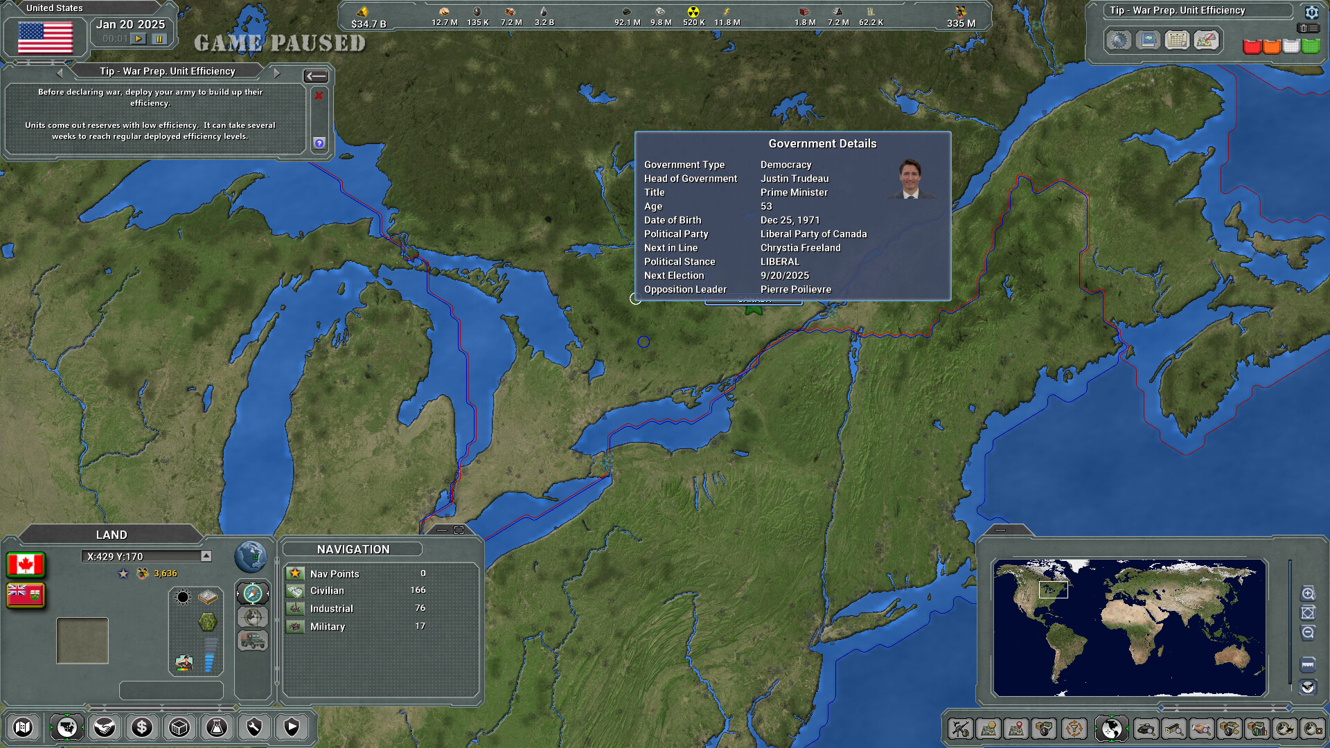 Скриншот из игры Supreme Ruler 2030 - 25