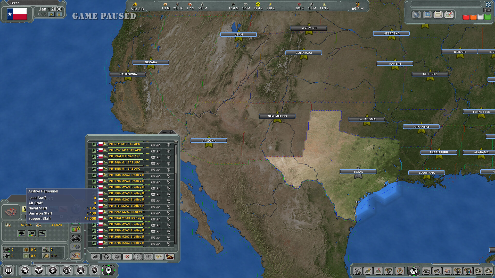 Скриншот из игры Supreme Ruler 2030 - 28