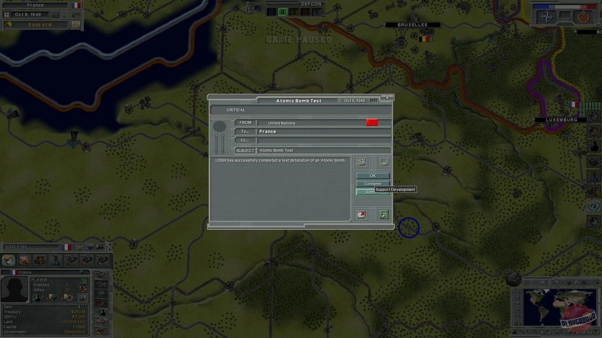 Скриншот из игры Supreme Ruler: Cold War - 62