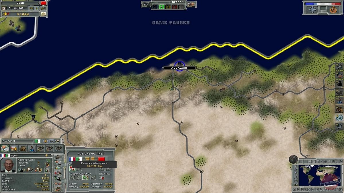 Скриншот из игры Supreme Ruler: Cold War - 30