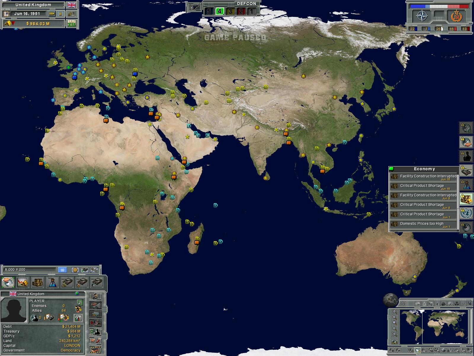 Скриншот из игры Supreme Ruler: Cold War - 44