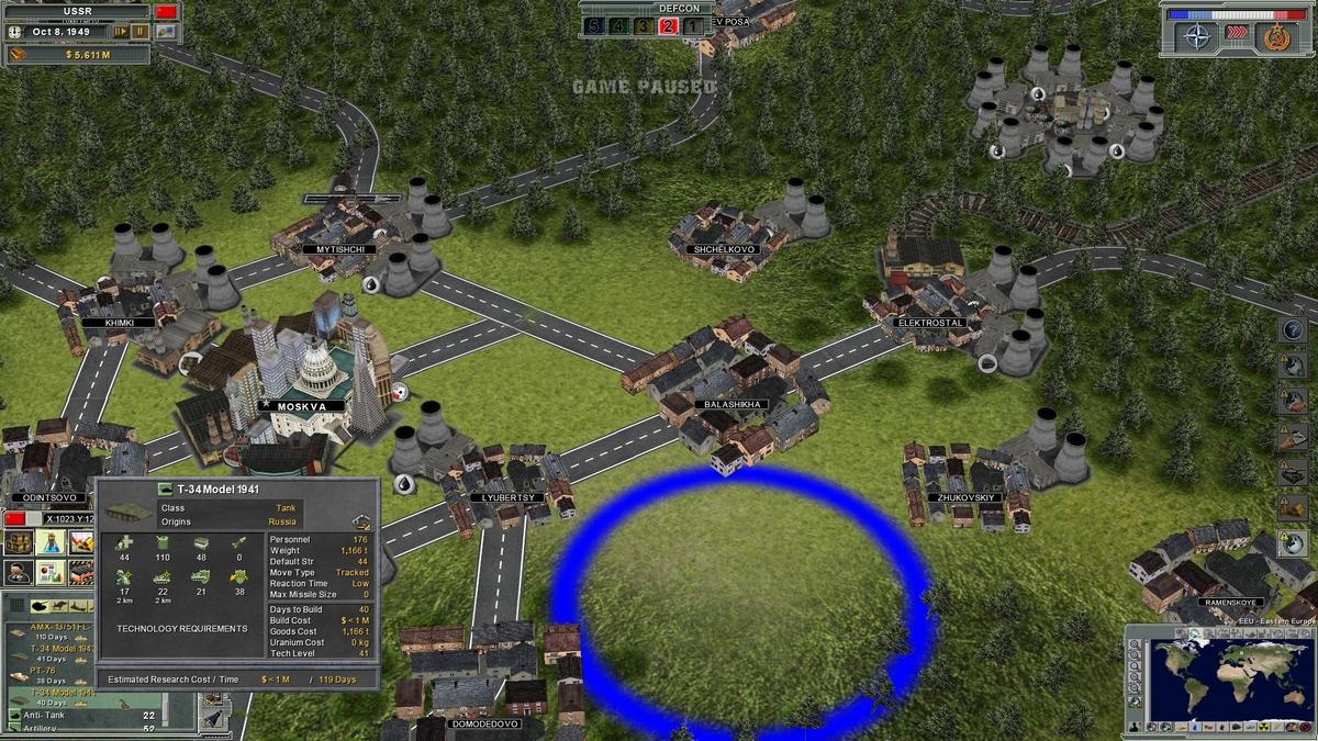 Скриншот из игры Supreme Ruler: Cold War - 80