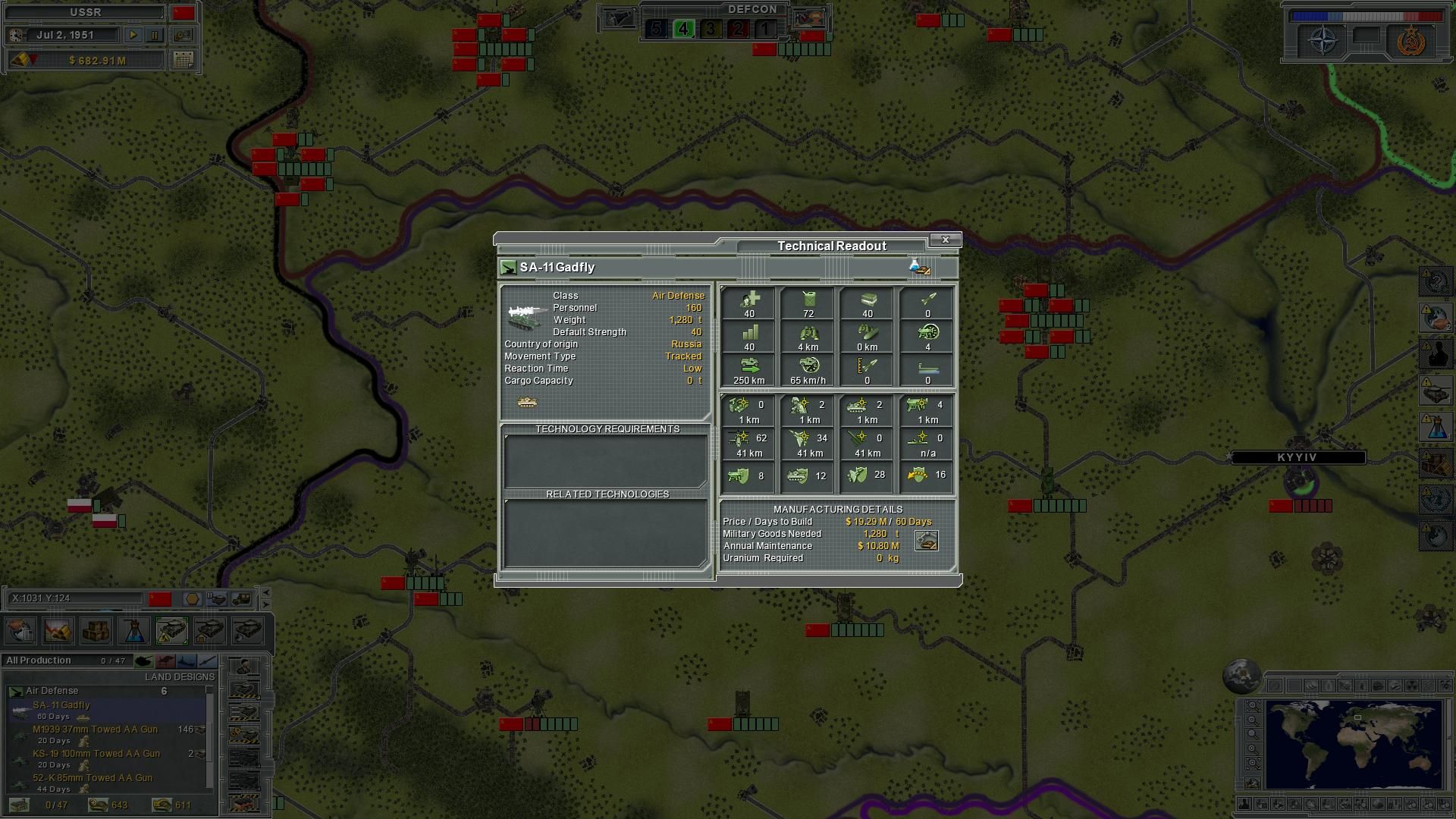 Скриншот из игры Supreme Ruler: Cold War - 23