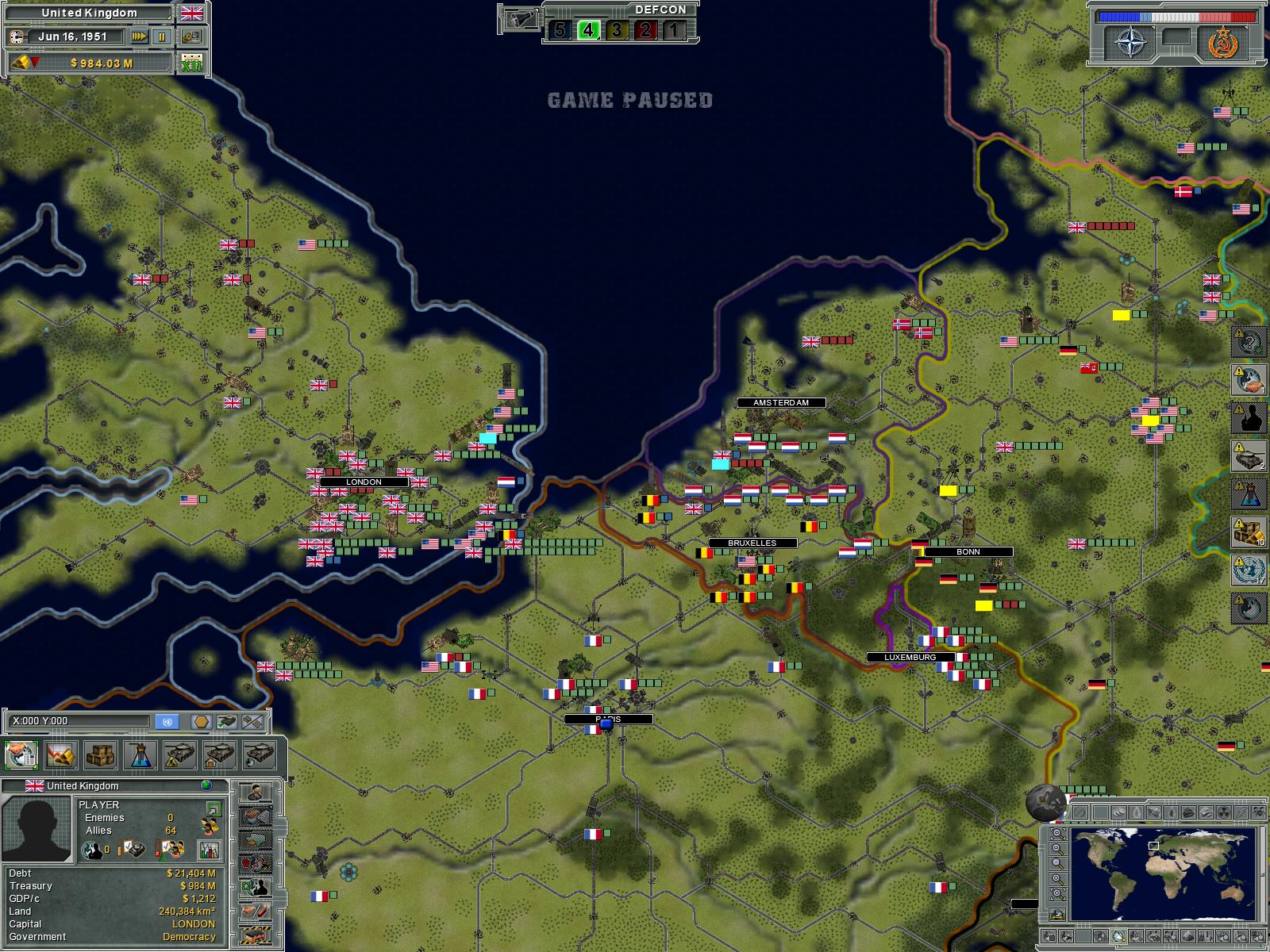 Скриншот из игры Supreme Ruler: Cold War - 71