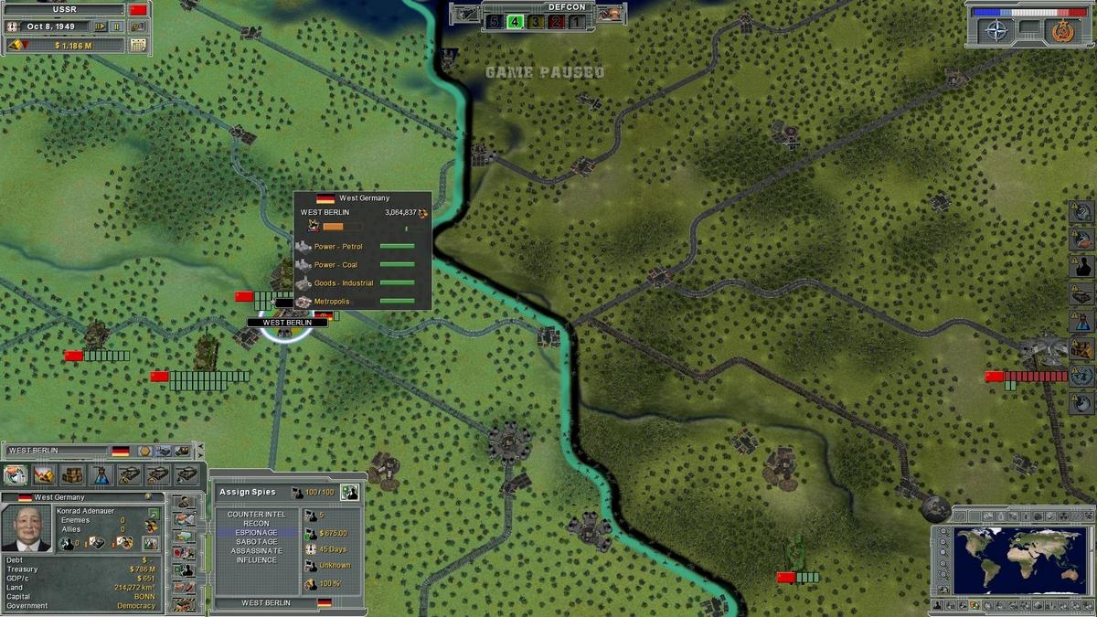 Скриншот из игры Supreme Ruler: Cold War - 32