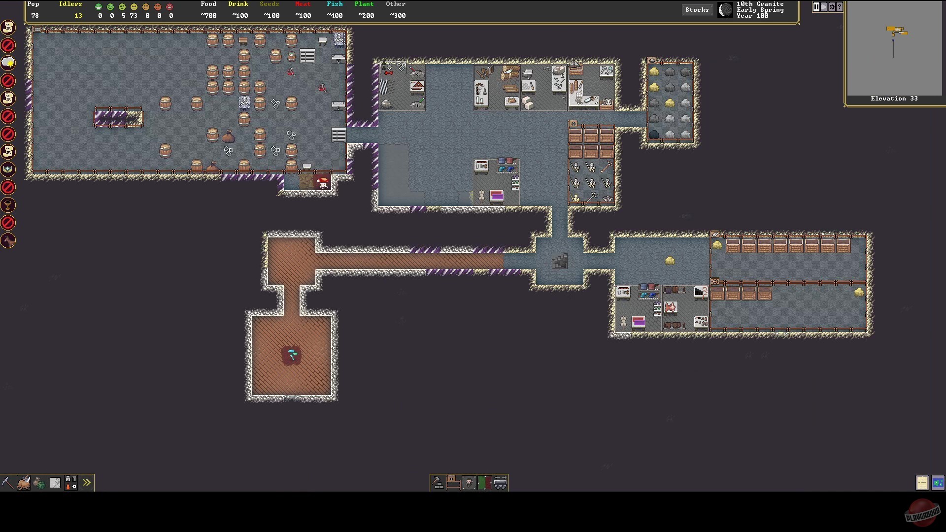 Скриншот из игры Dwarf Fortress - 11