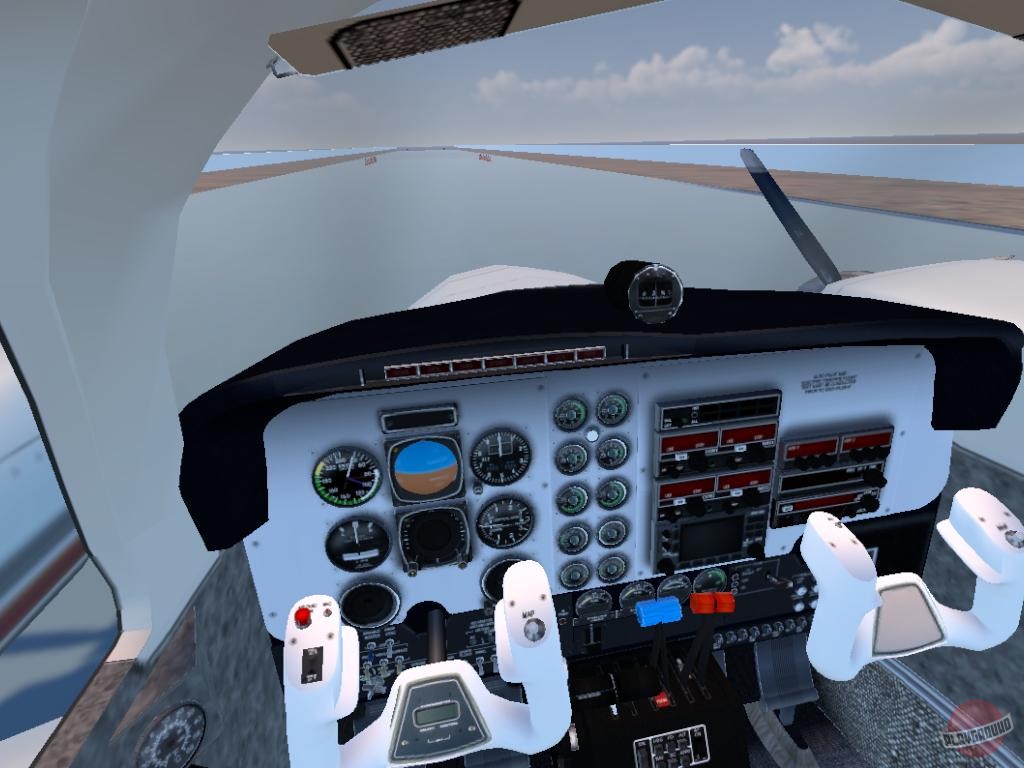 Скриншот из игры Flight Simulator: VR - 1