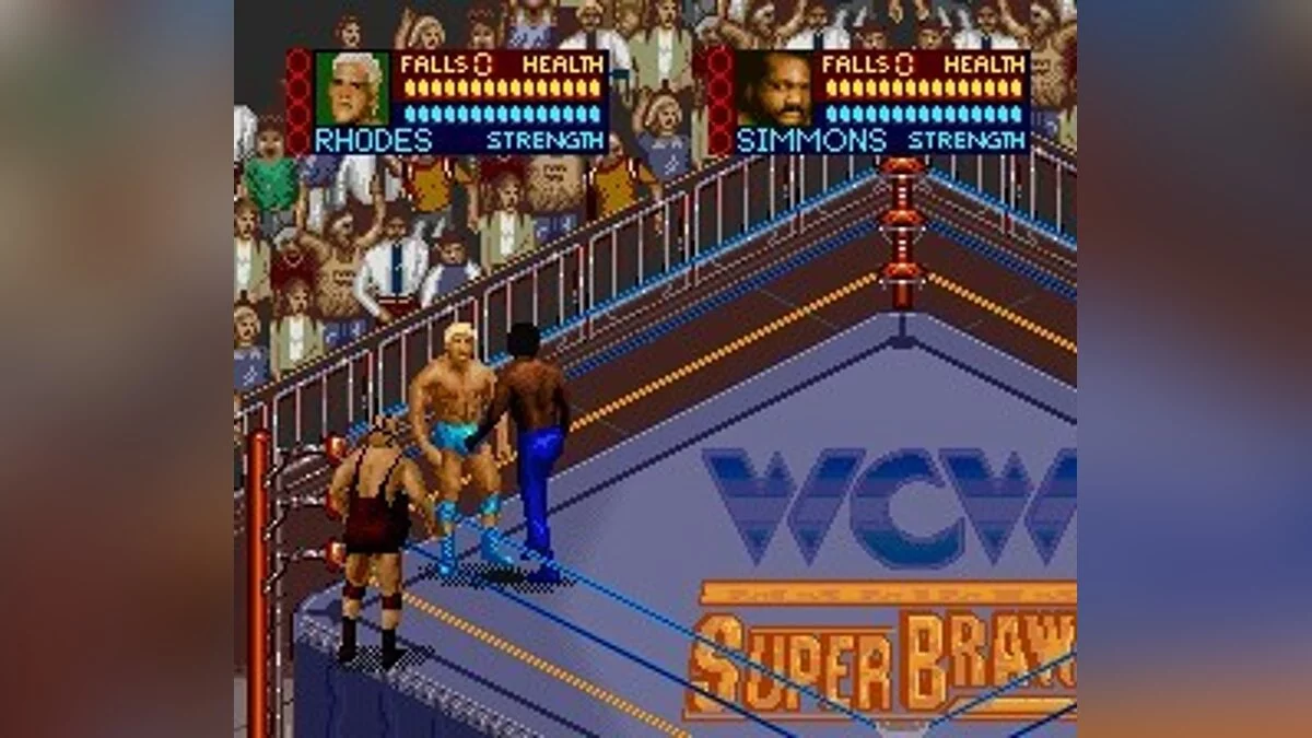 Скриншот из игры WCW Superbrawl Wrestling - 4