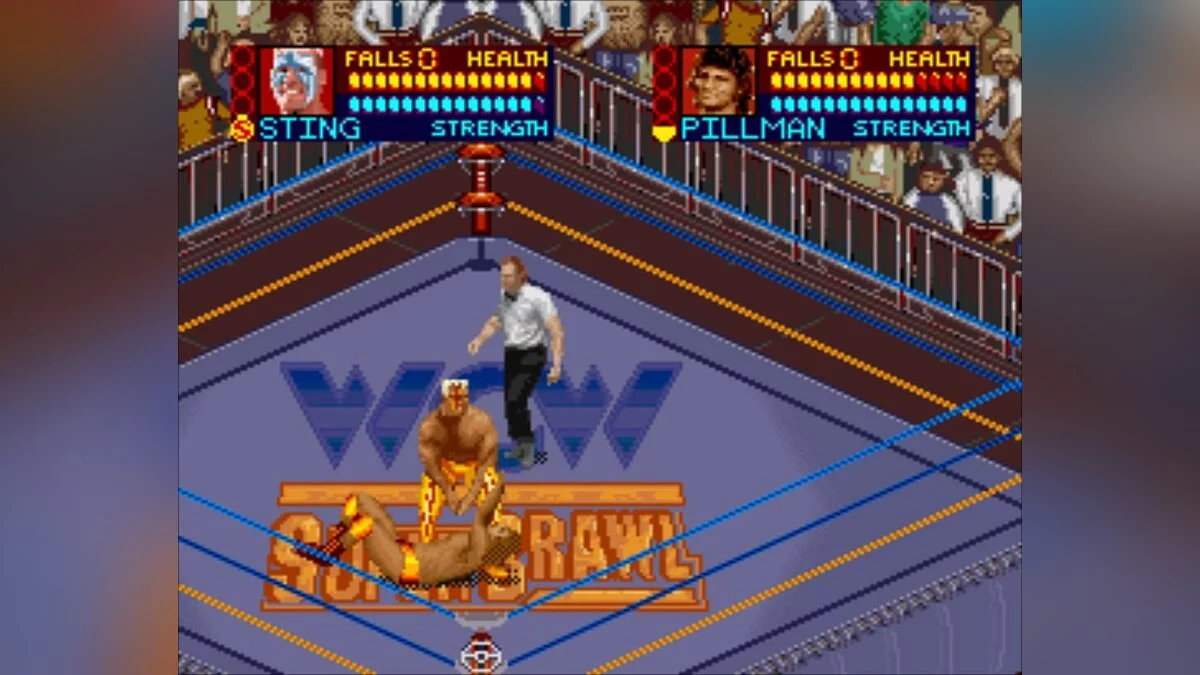 Скриншот из игры WCW Superbrawl Wrestling - 9