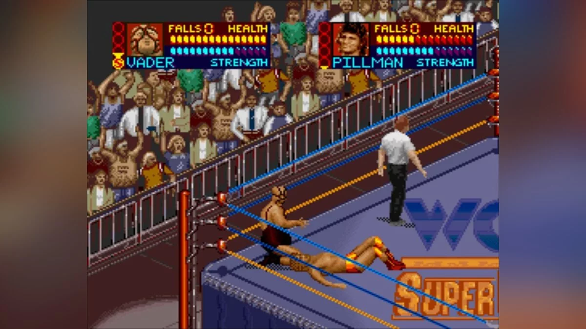 Скриншот из игры WCW Superbrawl Wrestling - 2
