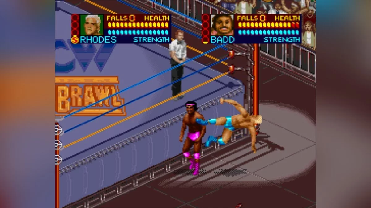Скриншот из игры WCW Superbrawl Wrestling - 7