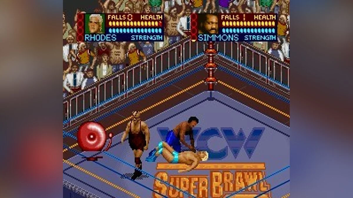 Скриншот из игры WCW Superbrawl Wrestling - 3