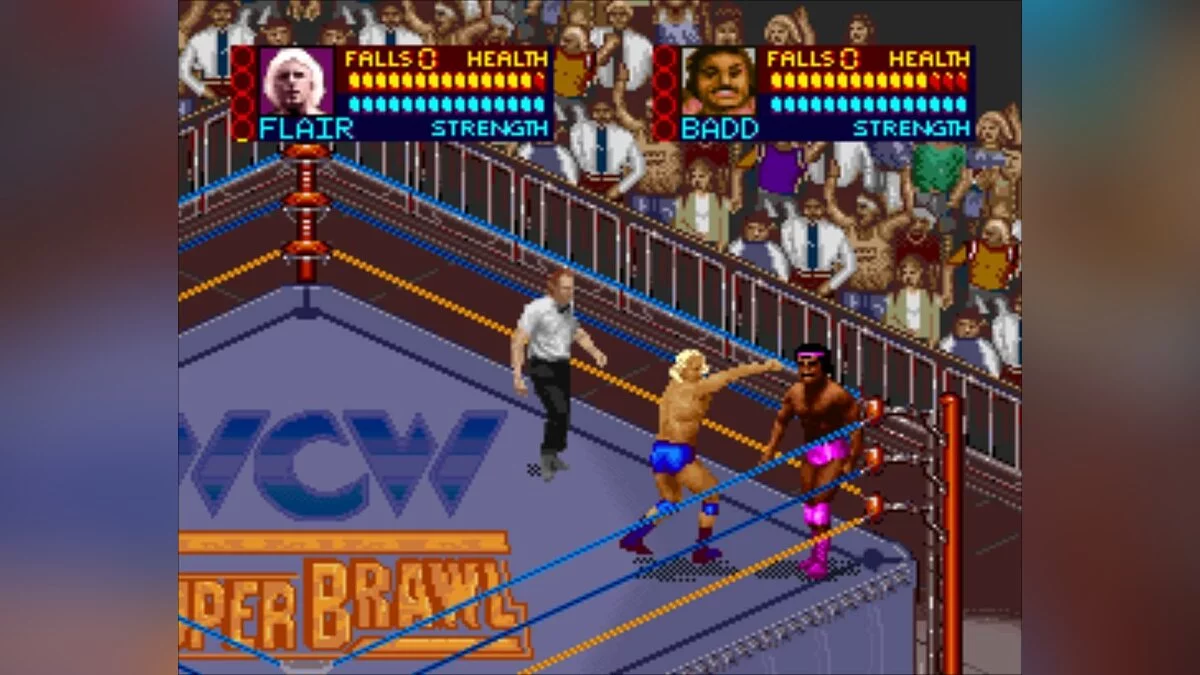 Скриншот из игры WCW Superbrawl Wrestling - 6