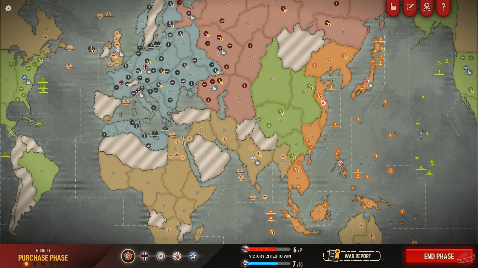 Скриншот из игры Axis & Allies Online - 24