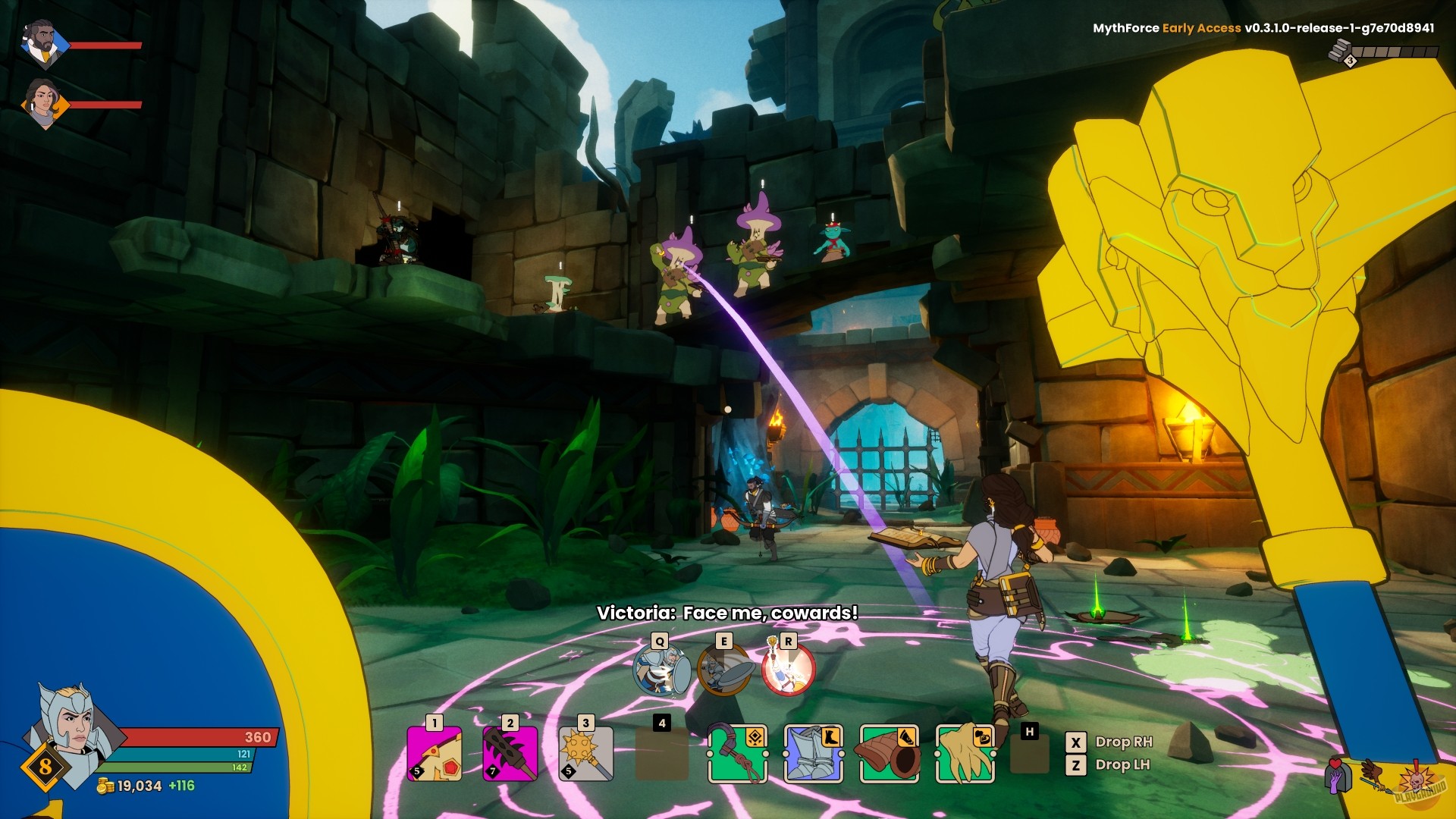 Скриншот из игры MythForce - 15