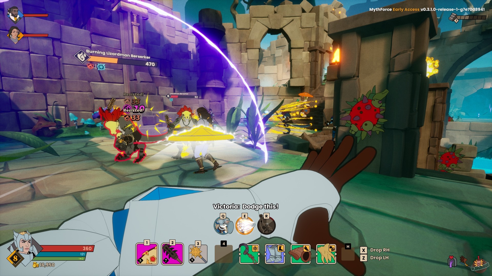 Скриншот из игры MythForce - 10