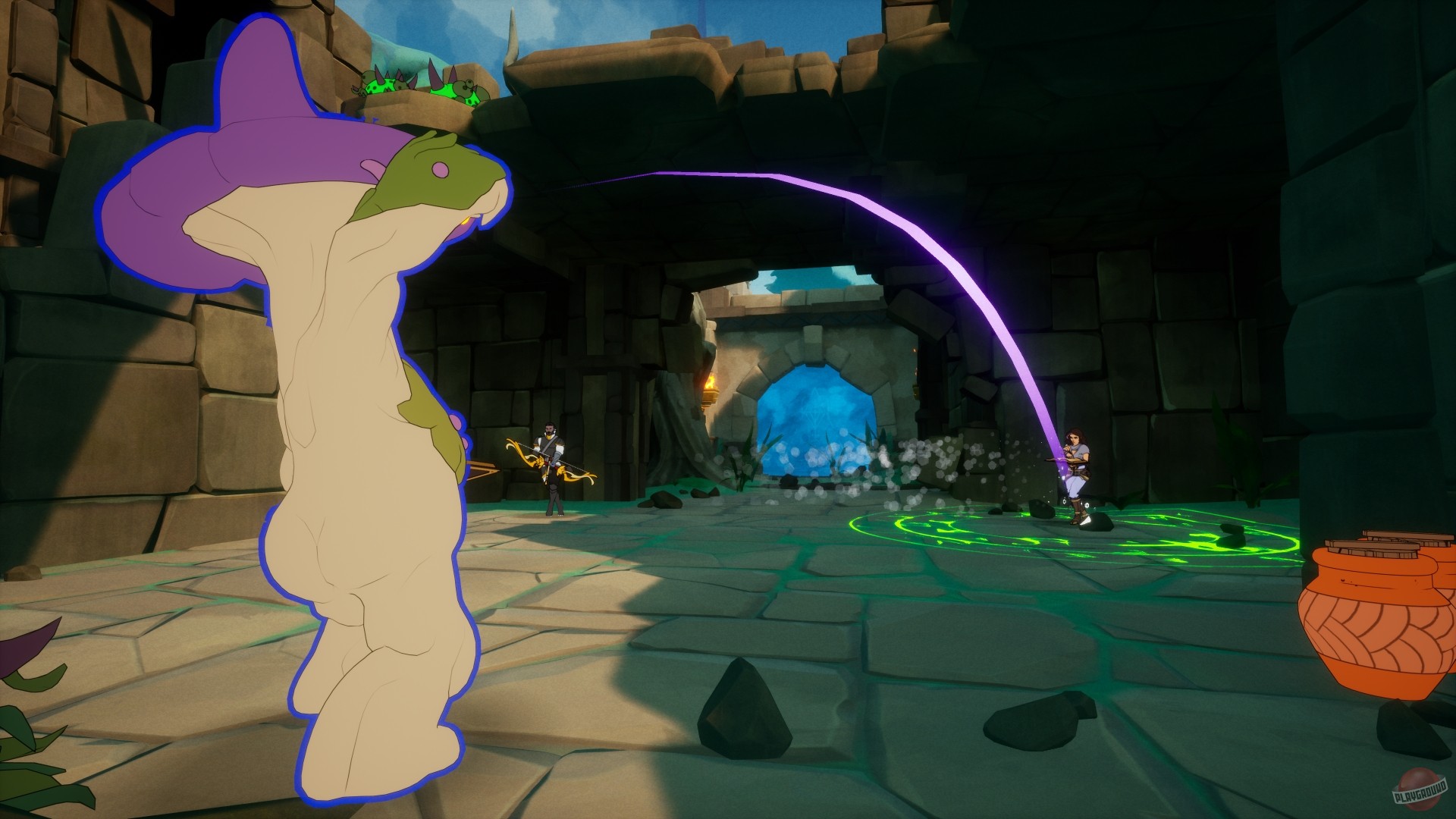 Скриншот из игры MythForce - 33