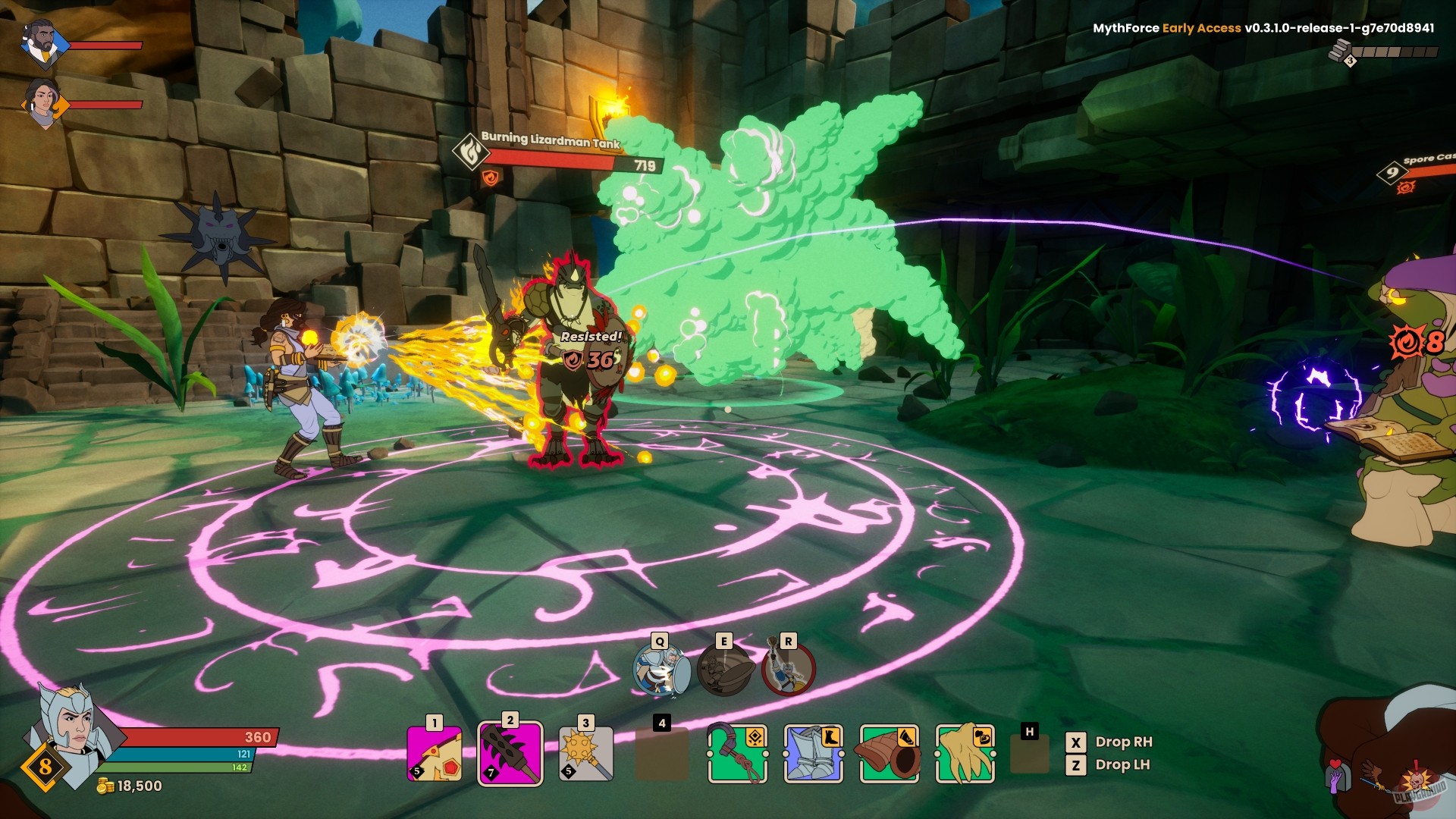 Скриншот из игры MythForce - 5