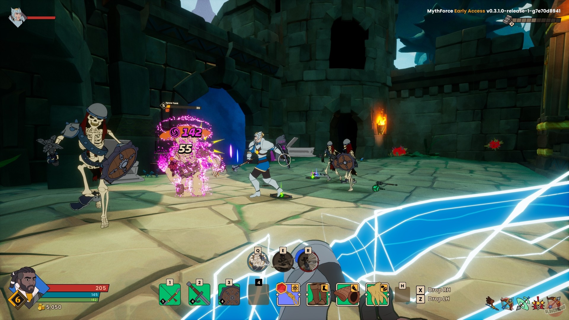 Скриншот из игры MythForce - 20