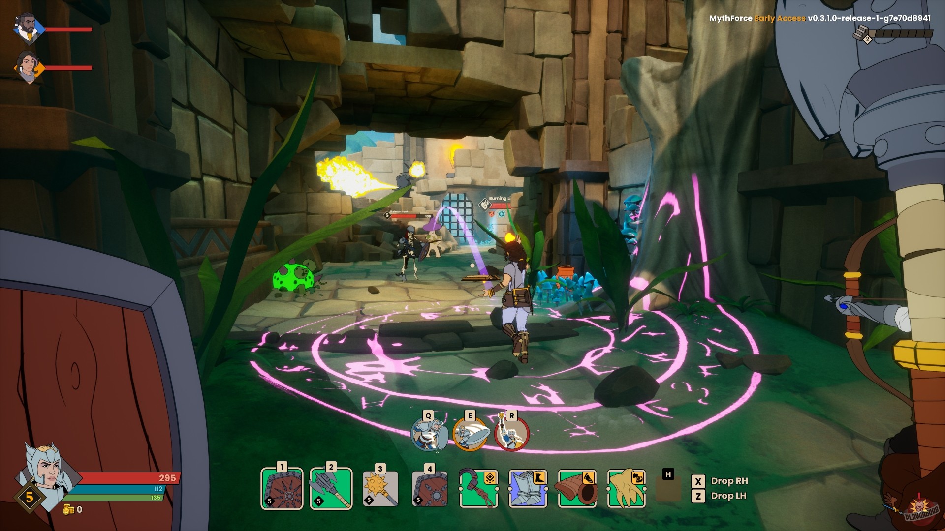 Скриншот из игры MythForce - 2