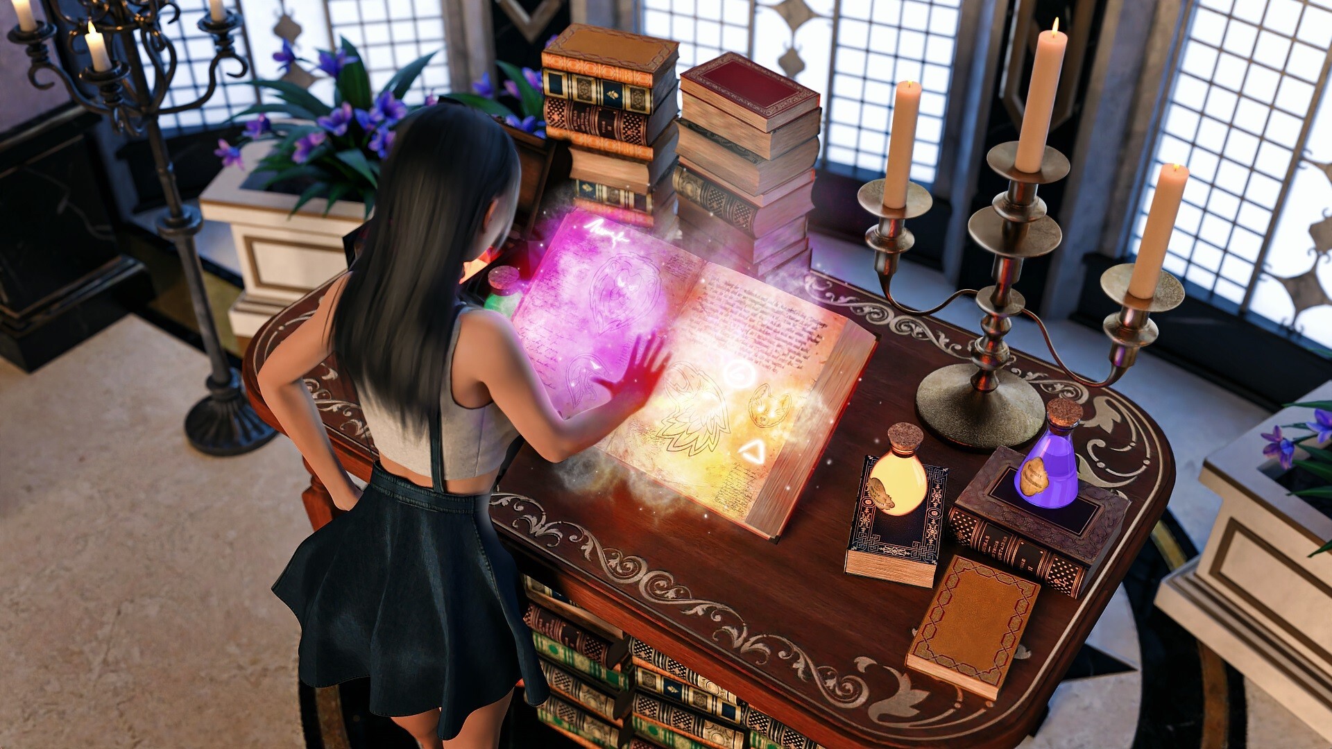 Скриншот из игры Lust Academy - Season 1 - 44