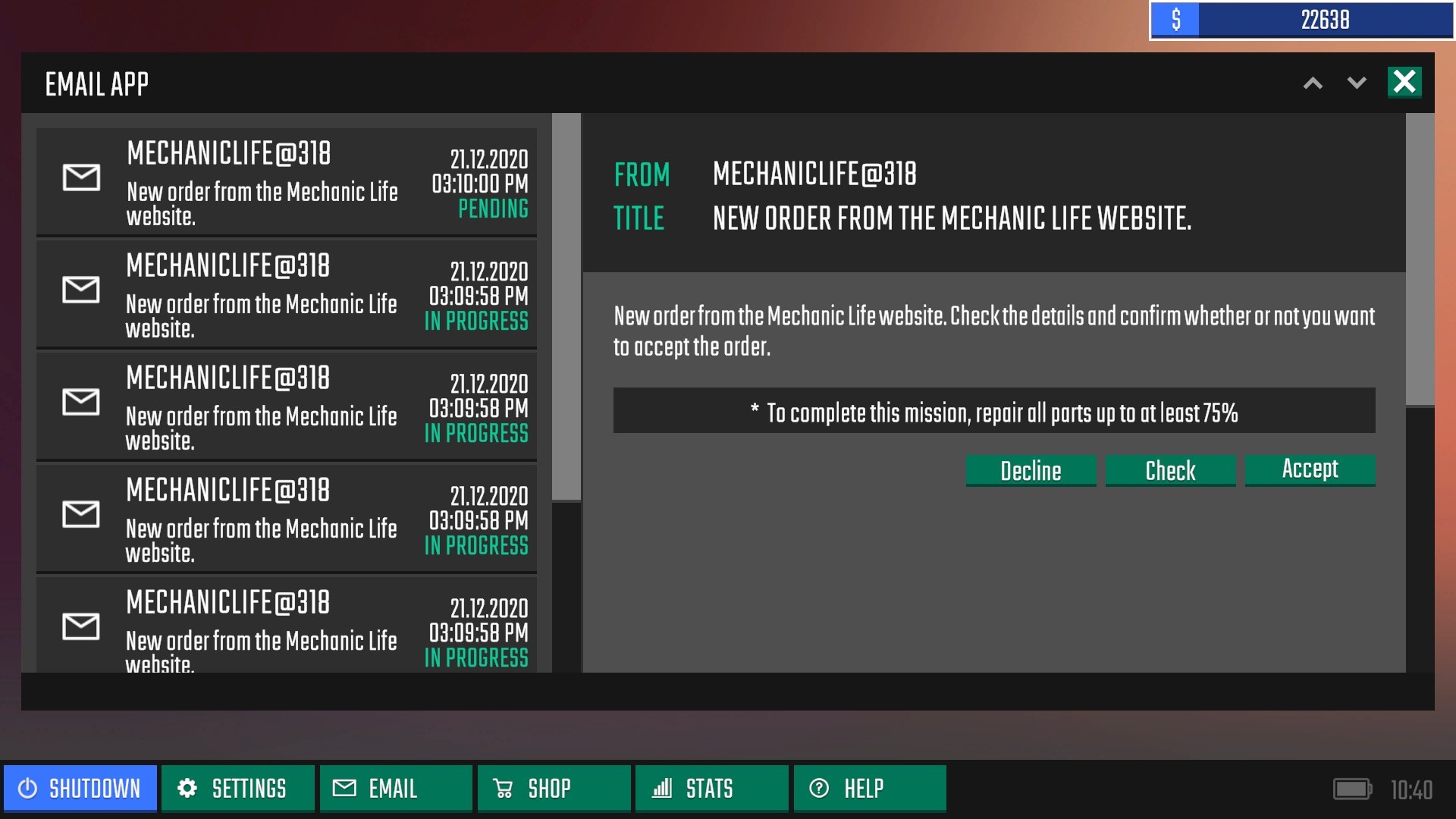 Скриншот из игры Biker Garage: Mechanic Simulator - 31