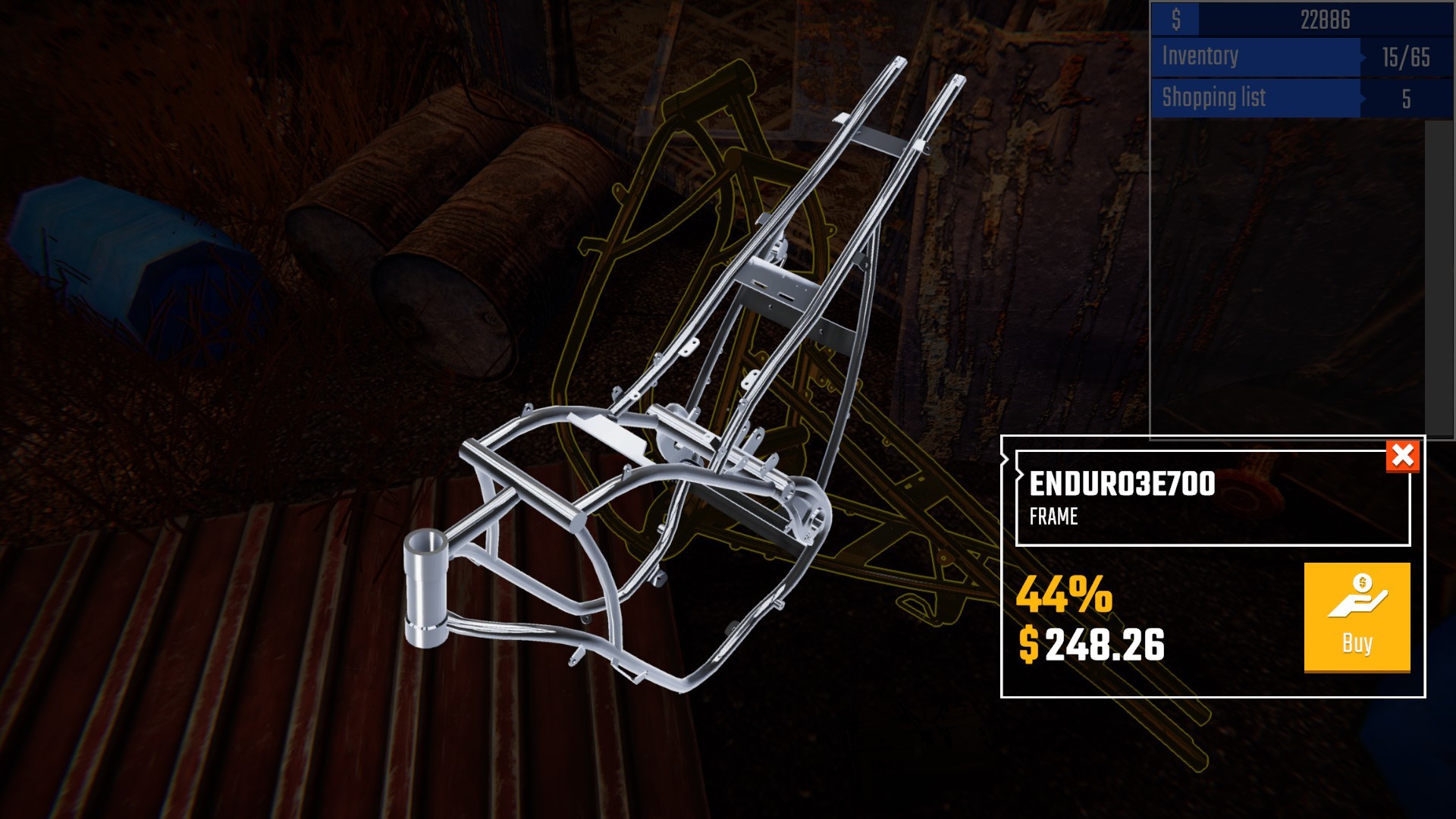 Скриншот из игры Biker Garage: Mechanic Simulator - 13