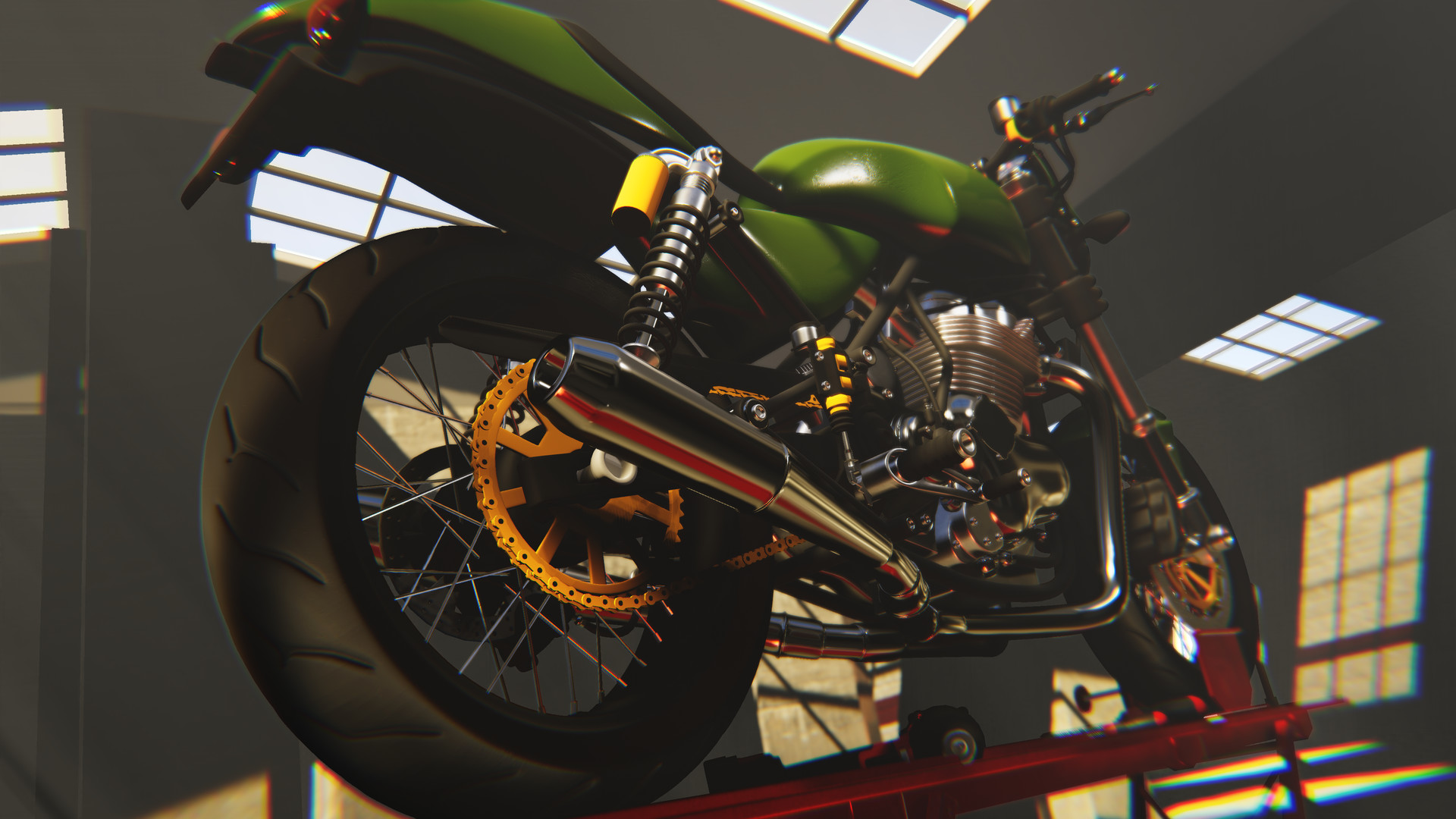 Скриншот из игры Biker Garage: Mechanic Simulator - 1