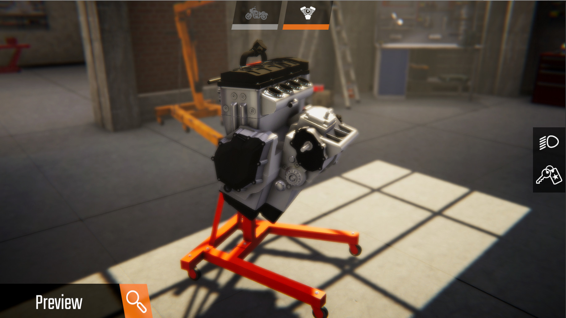 Скриншот из игры Biker Garage: Mechanic Simulator - 2