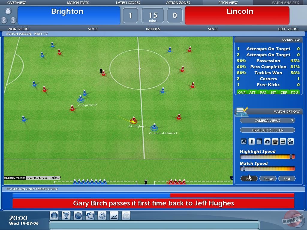Скриншот из игры Championship Manager 2007 - 12