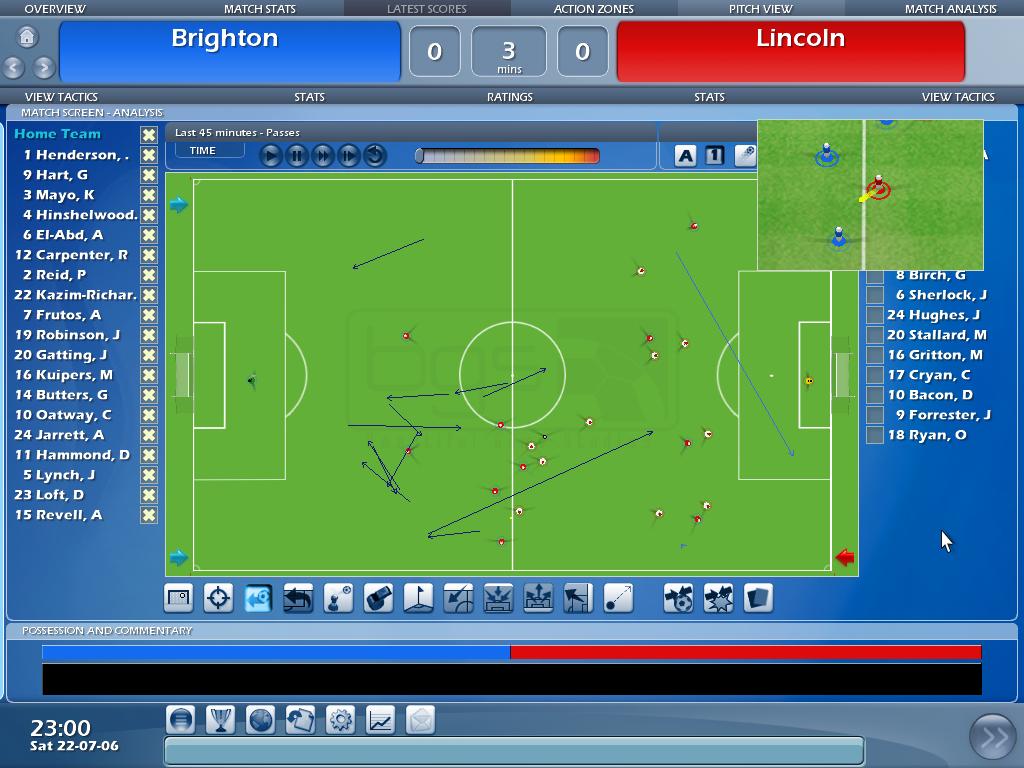 Скриншот из игры Championship Manager 2007 - 11