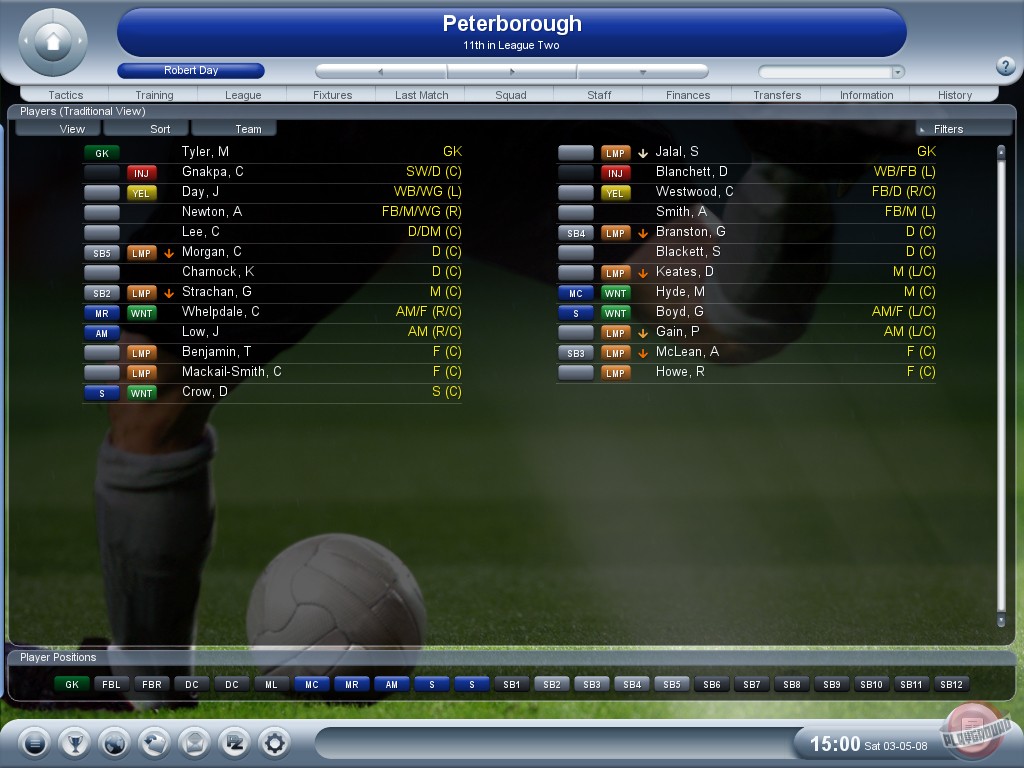 Скриншот из игры Championship Manager 2008 - 11