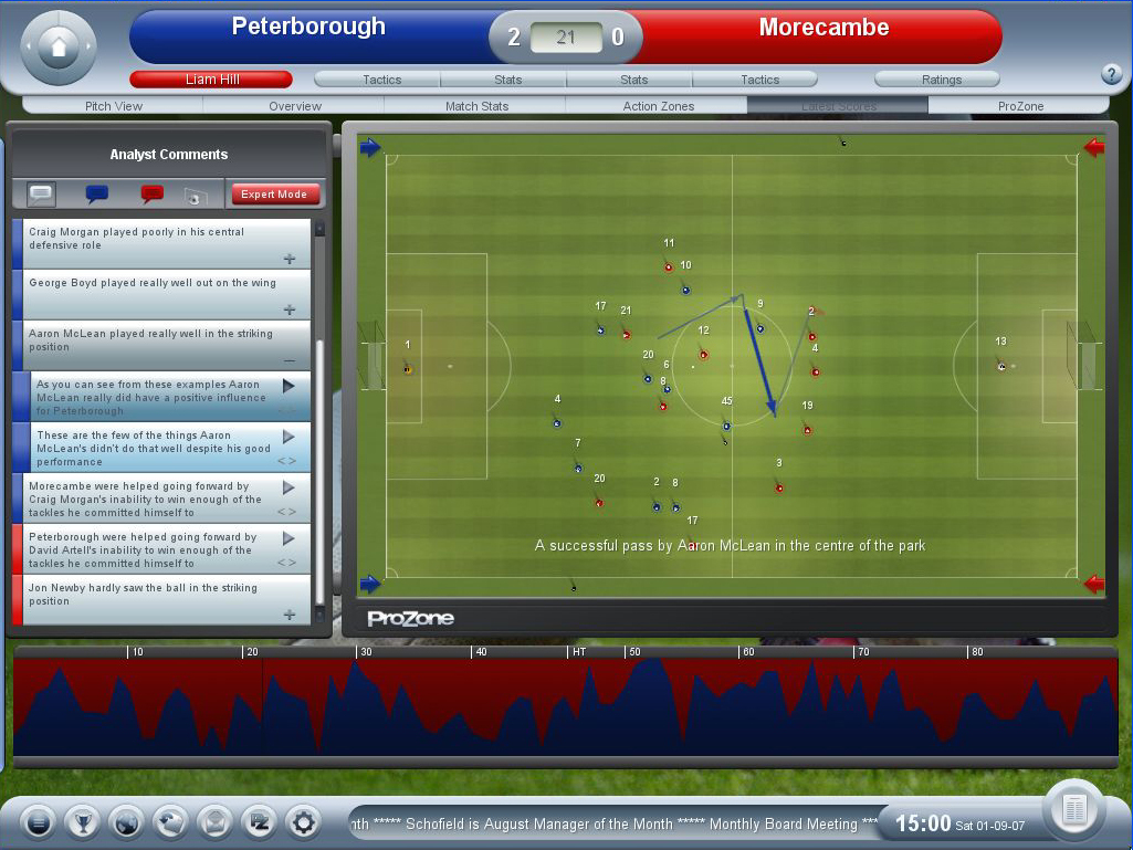 Скриншот из игры Championship Manager 2008 - 18