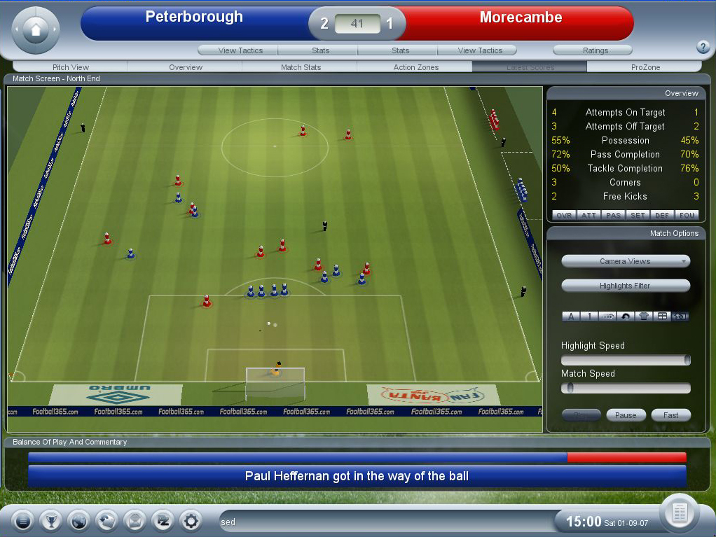 Скриншот из игры Championship Manager 2008 - 13