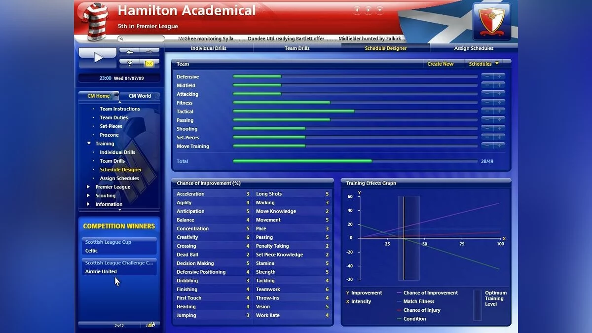 Скриншот из игры Championship Manager 2010 - 28