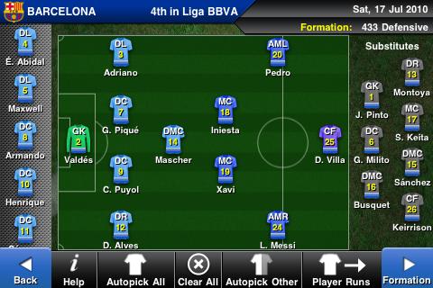 Скриншот из игры Championship Manager 2011 - 8