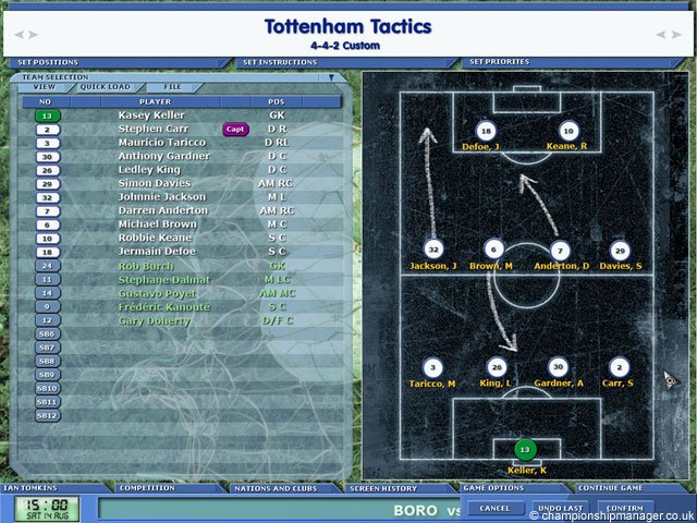 Скриншот из игры Championship Manager 5 - 48