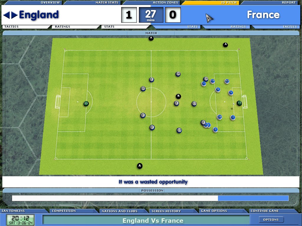 Скриншот из игры Championship Manager 5 - 5