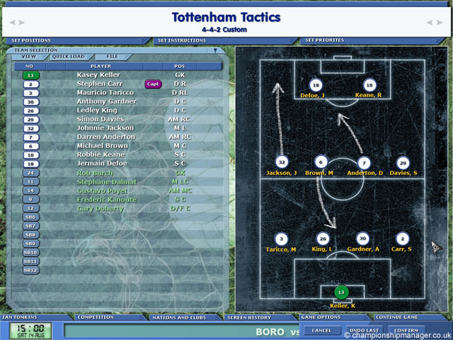 Скриншот из игры Championship Manager 5 - 21