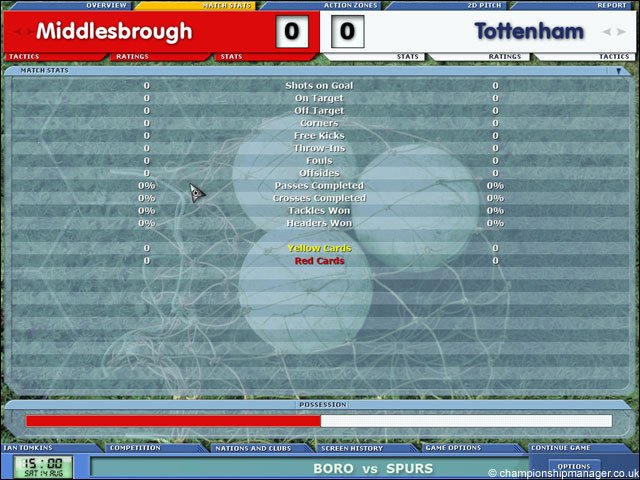 Скриншот из игры Championship Manager 5 - 51