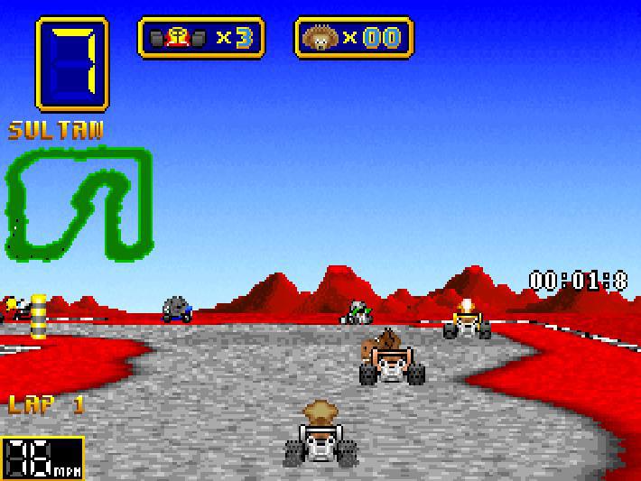 Скриншот из игры Wacky Wheels - 34